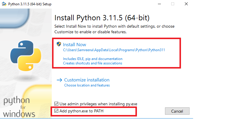 как обновить версию python